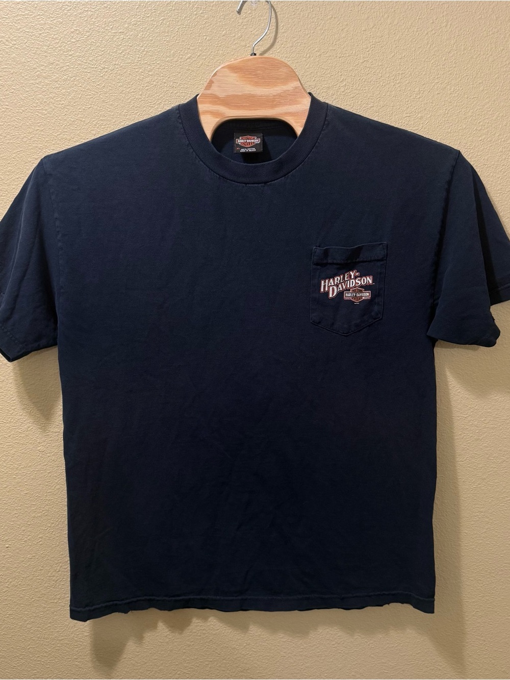 Men’s XL Vintage Harley-Davidson Black Destination Tacoma, Washington Shirt